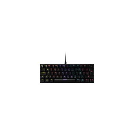 TECLADO MECANICO OCELOT/FORMA 60/ALAMBRICO/PLASTICO/ILUMINACION TIPO RGB/GAMER