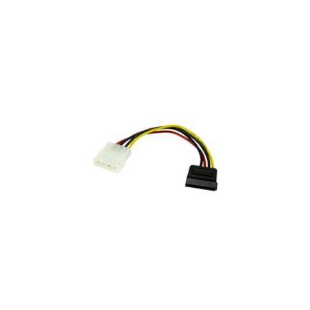 ADAPTADOR DE 15CM DE LARGO DE ALIMENTACION LP4 A SATA - 1X LP4 MACHO - 1X SATA DE PODER 15 PINES - STARTECH.COM MOD. SATAPOWAD