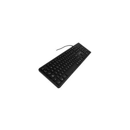 TECLADO ALAMBRICO USB ACTECK INSPIRE TA230 /105 TECLAS / NEGRO AC-931656