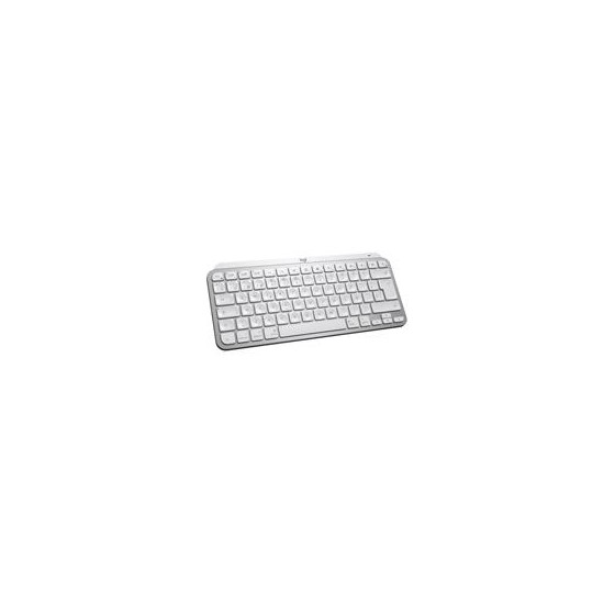 TECLADO LOGITECH MX KEYS MINI PALE GREY ILUMINADO MASTER SERIES INALAMBRICO BOLT BLUETOOTH USB-C USB