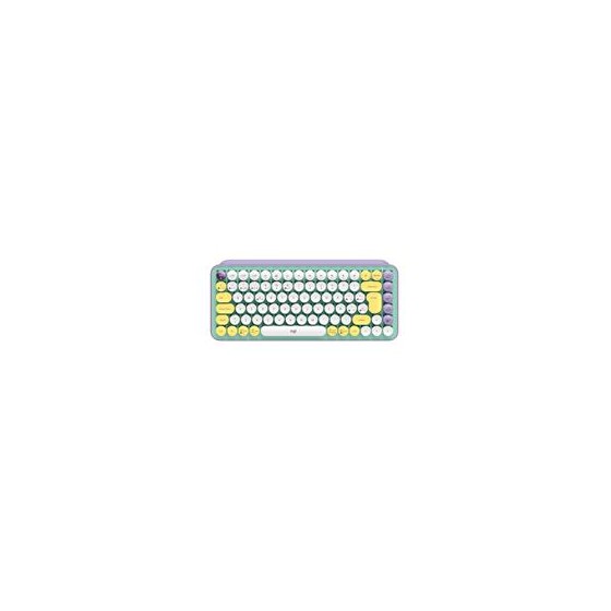 TECLADO MECANICO POP KEYS DAY DREAM INALAMBRICO CON TECLAS DE EMOJI PERSONALIZABLE MULTI DISP. BT. RECEPTOR BOLT