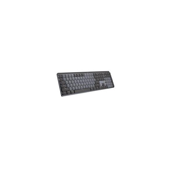 TECLADO LOGITECH MX MECHANICAL GRAFITO ILUMINADO INALAMBRICO BOLT BLUETOOTH USB-C USB