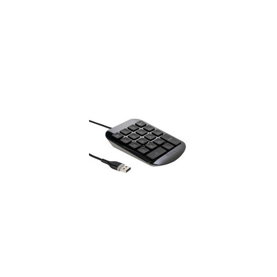 TECLADO NUMERICO TARGUS AKP10US CON CABLE USB COLOR NEGRO