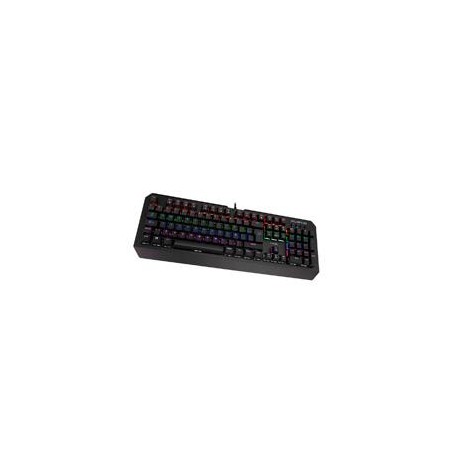 TECLADO GAMER BALAM RUSH HAVOC KG740 / ALAMBRICO USB / MECANICO / ILUMINACION LED / TECLAS PROGRAMABLES / MULTIMEDIA / ESPAY