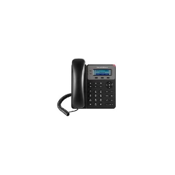 TELEFONO IP GRANDSTREAM GXP1610 / 1 CUENTA SIP 1 LINEA 2 PUERTOS 10/100  CONECTOR RJ9 COMPATIBLE CON EHS  PANTALLA LCD RETROIL