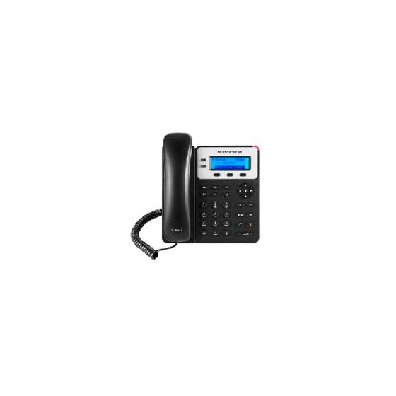 TELEFONO IP GRANDSTREAM GXP1620 / 2 CUENTAS SIP 2 LINEAS 2 PUERTOS 10/100  CONECTOR RJ9 COMPATIBLE CON EHS PANTALLA LCD RETROI
