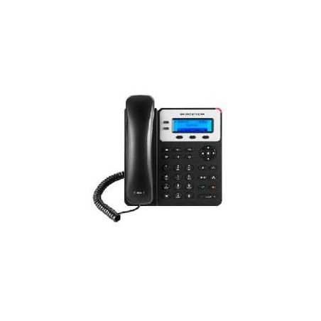 TELEFONO IP GRANDSTREAM GXP1620 / 2 CUENTAS SIP 2 LINEAS 2 PUERTOS 10/100  CONECTOR RJ9 COMPATIBLE CON EHS PANTALLA LCD RETROI