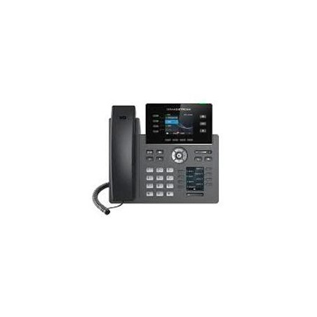 TELEFONO IP GRANDSTREAM GRP2614/ 4 CUENTAS SIP 4 LINEAS PANTALLAS DUALES LCD A COLOR BLUETOOTH WIFI 2 PUERTOS 10/100/1000 SOPO