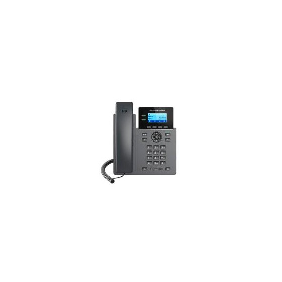 TELFONO IP GRANDSTREAM GRP2602P, 4 CUENTAS SIP 2 LINEAS P. LCD 2 PUERTOS 10/100 SOPORTA (EHS) POE (NO INCLUYE ELIMINADOR)