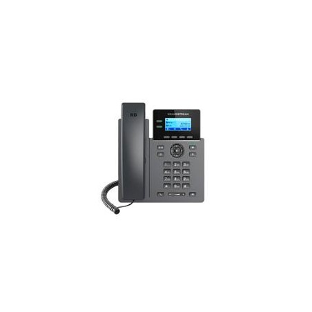 TELFONO IP GRANDSTREAM GRP2602P, 4 CUENTAS SIP 2 LINEAS P. LCD 2 PUERTOS 10/100 SOPORTA (EHS) POE (NO INCLUYE ELIMINADOR)