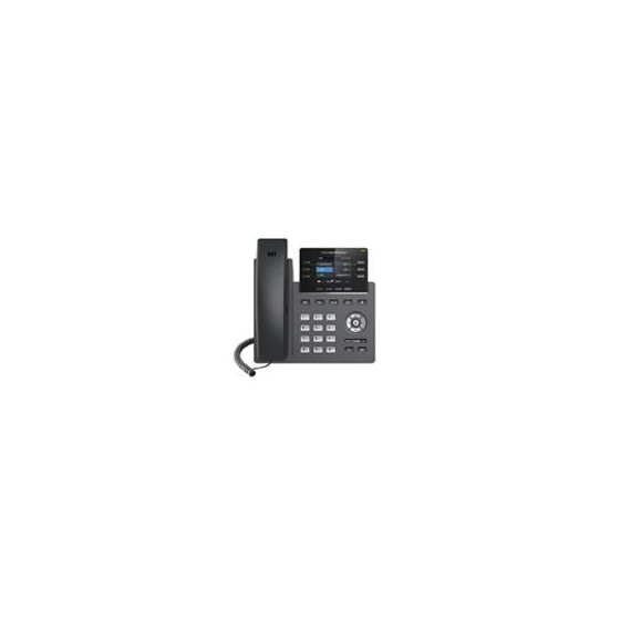 TELEFONO IP GRANDSTREAM GRP2613/ 3 CUENTAS SIP 6 LINEAS P. A COLOR 2 PUERTOS 10/100/1000 SOPORTA (EHS) 24 TECLAS BLF SOPORTA P