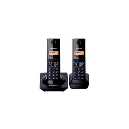 TELEFONO PANASONIC KX-TG1712MEB INALAMBRICO BASE + HANDSET PANTALLA LCD 1.4 EN COLOR AMBAR 50 NUMEROS IDENTIFICADOR DE LLAMADA