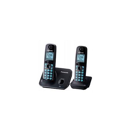 TELEFONO PANASONIC KX-TG4112ME INALAMBRICO BASE HANDSET PANTALLA LCD 1.8 COLOR AZUL TECLADO ILUMINADO ALTAVOZ 50 NUMERO EN DIR