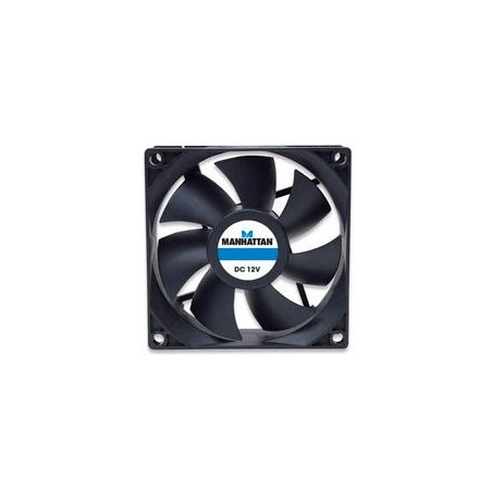 VENTILADOR,MANHATTAN,700320, 80X80X25 MM, 4 PINES,GABINETE CPU