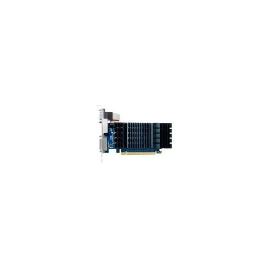 TARJETA DE VIDEO ASUS NVIDIA GT730/PCIE X16 2.0/2GB GDDR5/HDMI/DVI/D-SUB/BAJO PERFIL/GAMA BASICA