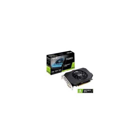 TARJETA DE VIDEO ASUS NVIDIA GTX1650/PCIE X16 3.0/4GB GDDR6/HDMI/DP/DVI/ESTANDAR/GAMA MEDIA