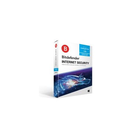 BITDEFENDER INTERNET SECURITY, 3 USUARIO 1 AYO DE VIGENCIA (CAJA)