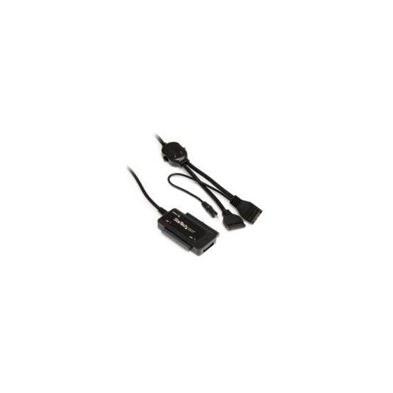 ADAPTADOR COMBO SATA IDE A USB 2.0 PARA DISCO DURO Y SSD CON ALIMENTACIN - SATA - IDE - LP4 - USB A - STARTECH.COM MOD. USB2SA