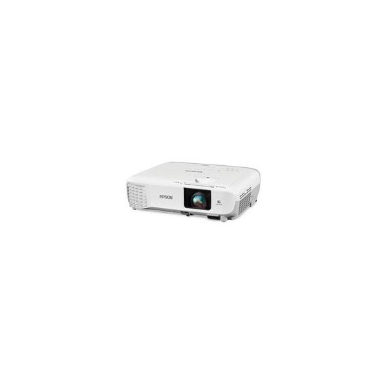 VIDEOPROYECTOR EPSON POWERLITE 119W, 3LCD, WXGA, 4000 LUMENES, HDMI, RED, (WIFI OPCIONAL)