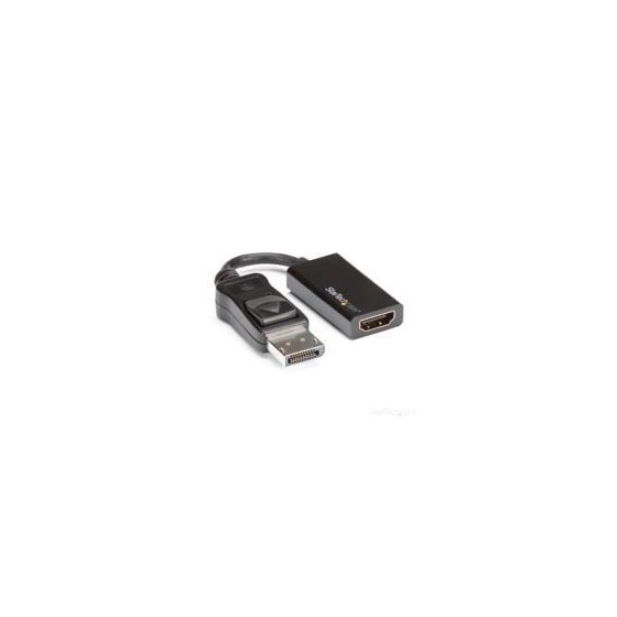 ADAPTADOR DE VIDEO DISPLAYPORT A HDMI - CONVERTIDDOR ACTIVO - 4K 60HZ UHD - CON PESTILLO - STARTECH.COM MOD. DP2HD4K60S