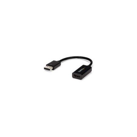 ADAPTADOR DE VIDEO MINI DISPLAYPORT A HDMI CON AUDIO ADAPTADOR ACTIVO MDP 1.2 PARA LAPTOP O ULTRABOOK 4K 30HZ NEGRO - STARTECH