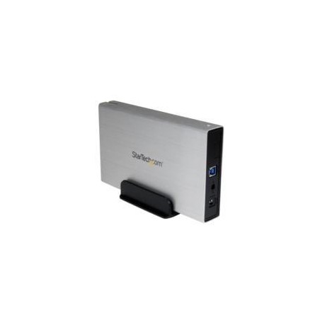 GABINETE EXTERNO USB 3.0 CARCASA DE ALUMINIO PARA DISCO DURO HDD SATA 3 III DE 3.5 PULGADAS UASP - PLATEADO - STARTECH.COM MOD