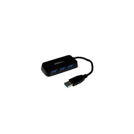 HUB USB 3.0 DE 4 PUERTOS - ADAPTADOR CONCENTRADOR HUB USB 3.0 SUPER SPEED 4 PUERTOS SALIDAS PORTATIL PARA LAPTOP COMPUTADORA -