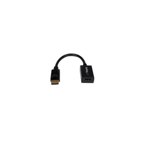 ADAPTADOR DE VIDEO DISPLAYPORT A HDMI CABLE DP PASIVO HEMBRA HDMI MACHO DP 1920X1200 - CONVERTIDOR DE VIDEO - STARTECH.COM MOD