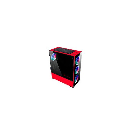 GABINETE GAMER BALAM RUSH THINOS GT990 / TORRE / E-ATX - ATX - MICRO ATX - MINI ITX / 4 VENTILADORES ARGB / USB 3.0 / PANEL CR