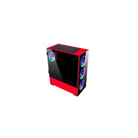 GABINETE GAMER BALAM RUSH THINOS GT990 / TORRE / E-ATX - ATX - MICRO ATX - MINI ITX / 4 VENTILADORES ARGB / USB 3.0 / PANEL CR