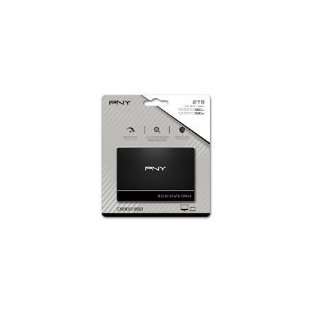 UNIDAD DE ESTADO SOLIDO INTERNO 2TB PNY CS900 2.5 SATA LECT.550/ESCRIT.530 MBS 7MM PC/LAPTOP/MINIPC