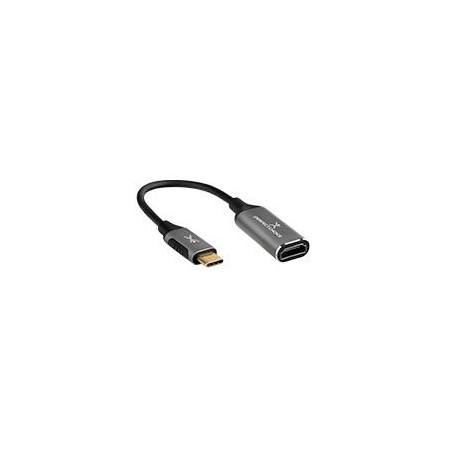 ADAPTADOR CONECTOR USB TIPO C CABLE 14.5 CENTIMETROS HDMI 4K 60 HZ FULL HD PERFECT CHOICE - GRIS