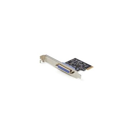 TARJETA PCI EXPRESS DE 1 PUERTO PARALELO - ADAPTADOR PCIE A DB25 LPT - CONTROLADOR DE EXPANSION DE PC PARA IMPRESORA, SPP/ECP 