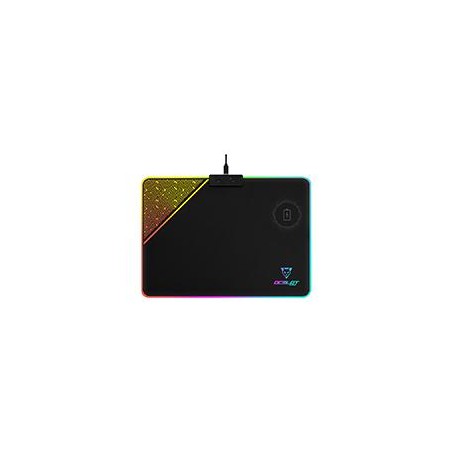 OCELOT MOUSE PAD RIGIDO TIPO RGB, CARGA INALAMBRICA PARA SMARTPHONES, CONEXIN MEDIANTE USB PLUG AND PLAY