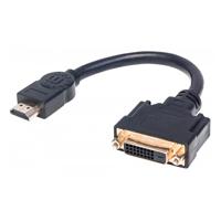 CABLE HDMI,MANHATTAN,354592, – DVI-D M-H  20CM