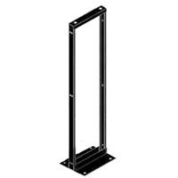 RACK NORTH SYSTEM 45 U.R. 2 POSTES 19 PULGADAS ALUMINIO (PESADO) NEGRO LISO