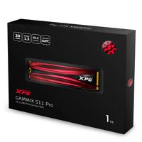 UNIDAD DE ESTADO SOLIDO SSD INTERNO XPG GAMMIX S11 PRO 1TB M.2 2280 NVME PCIE GEN 3X4 LECT. 3500 ESCRIT. 3000 MBS 3DNAND CON DISPARADOR PC MINIPC GAMER (AGAMMIXS11P-1TT-C)