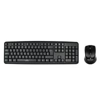 KIT DE TECLADO Y MOUSE ALAMBRICO CONECTOR USB PERFECT CHOICE – NEGRO