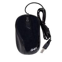 MOUSE GHIA / GMA50N / ALAMBRICO / USB / 2 BOTONES / SCROLL / 1200 DPI / NEGRO