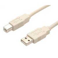 CABLE DE 3M USB 2.0 BEIGE – USB TIPO-A MACHO A USB-B MACHO PARA IMPRESORA – STARTECH.COM MOD. USBFAB10