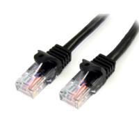 CABLE DE 10M NEGRO DE RED CAT5E ETHERNET RJ45 SIN ENGANCHES – LATIGUILLO SNAGLESS – STARTECH.COM MOD. 45PAT10MBK