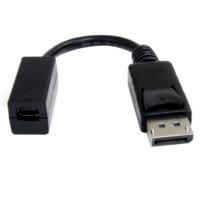 CABLE ADAPTADOR DE 15CM DE DISPLAYPORT A MINI DISPLAYPORT HEMBRA - DP MACHO - MINI DP HEMBRA - MINIDP NEGRO - STARTECH.COM MOD. DP2MDPMF6IN