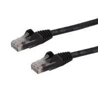 CABLE DE 1M DE RED ETHERNET SNAGLESS SIN ENGANCHES CAT 6 CAT6 GIGABIT – NEGRO – STARTECH.COM MOD. N6PATC1MBK