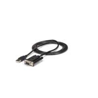 CABLE ADAPTADOR DE 1.8M USB-A A MDEM NULO NULL SERIAL DB9 RS232 DCE CON FTDI – 1X USB A MACHO – 1X DB9 HEMBRA – STARTECH.COM MOD. ICUSB232FTN
