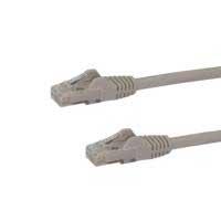 CABLE DE 10M DE RED GIGABIT CAT6 ETHERNET RJ45 SIN ENGANCHE – CABLE PATCH SNAGLESS MACHO A MACHO – GRIS – STARTECH.COM MOD. N6PATC10MGR