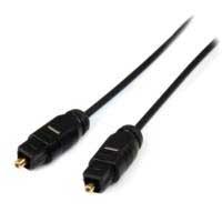 CABLE 4.5M TOSLINK DE AUDIO DIGITAL OPTICO SPDIF DELGADO – NEGRO – STARTECH.COM MOD. THINTOS15