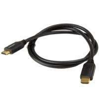 CABLE HDMI DE 1M PREMIUM DE ALTA VELOCIDAD CON ETHERNET – 4K 60HZ – 1M – CABLE HDMI CERTIFICADO PREMIUM – HDMI 2.0 – STARTECH.COM MOD. HDMM1MP