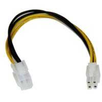 CABLE DE 20CM DE EXTENSION ALARGADOR FUENTE ALIMENTACION CORRIENTE TARJETA MADRE CPU ATX12V 4 PINES P4 – MACHO A HEMBRA – STARTECH.COM MOD. ATXP4EXT
