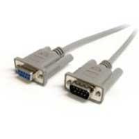 CABLE DE 1.8M DE EXTENSIN DB9 SERIE RS232 EGA MACHO A HEMBRA – EXTENSOR GRIS – STARTECH.COM MOD. MXT100