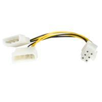 CABLE ADAPTADOR DE 15CM DE ALIMENTACION LP4 MOLEX A PCI EXPRESS DE 6 PINES PARA TARJETA DE VIDEO – STARTECH.COM MOD. LP4PCIEXADAP